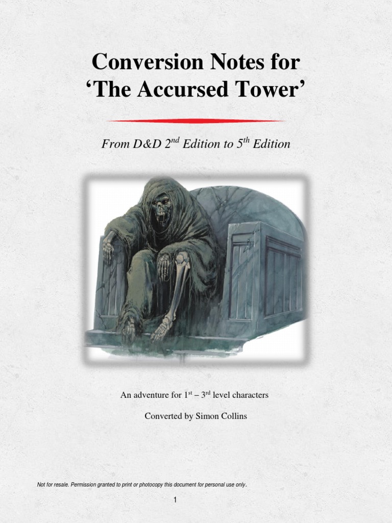 Dungeons And Dragons 5th Edition Exhaustion In Dmg Page