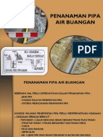 Penanaman Pipa Air Buangan