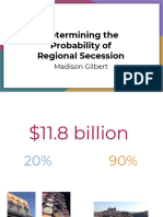 probability of regional secession