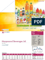 Manpasand Beverages Initiating Coverage