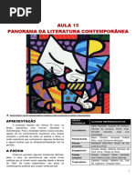 241889024 Aula 15 SEMI Literatura Contemporanea 1 PDF