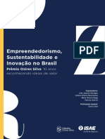 Empreededorismo Sustentabilidade & Inovacao No Brasil