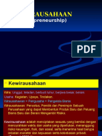 Kewirausahaan: Entrepreneurship)