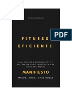 Fitness Eficiente Manifiesto Versión Gratuita