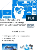 NAIR Vadodara Role of ICT in Multi Modal-Rajnish-Kr