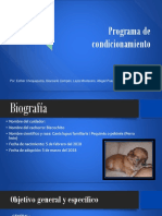 Programa de Condicionamiento