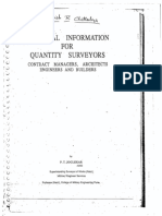 Handbook For Quantity Surveyors by Joglekar PT