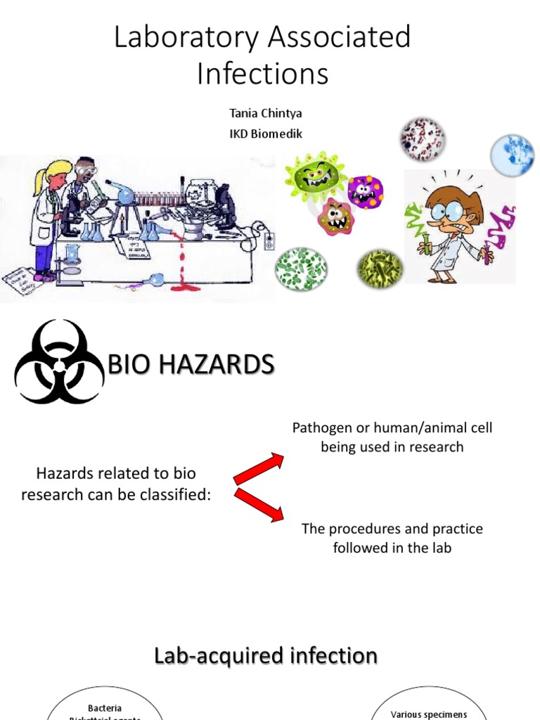 Laboratory Associated Infections: Tania Chintya IKD Biomedik | PDF ...