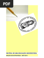 PROJECTO CANDIDATURA FMDUP 2006