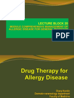 Drug of Therapy Allergy Disease