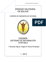 Universidad Salesiana de Bolivia: Sistemas de Información Contable