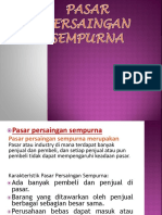 Pasar Persaingan Sempurna 2