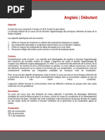 Exemples de dialogues en anglais | PDF | Langue anglaise | Langue française