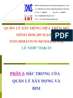 Quản Lý Xây Dựng Dựa Trên Mô Hình Bim (Building Information Modelling)