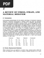 A Review of Stress, Strain, and Material Behavior: 2.1 Shows The Relationship Between The 1-2-3