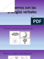 Analogias Verbales