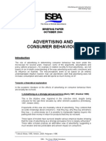 Advertising and Consumer Behaviour