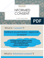 Tutorial 1 Informed Consent