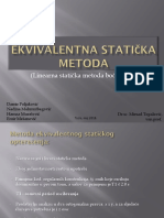 Ekvivalentna Statička Metoda