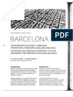 Una Experiencia Intensa y Ambiciosa Proyectar El Territorio PDF