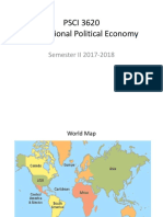 PSCI 3620 International Political Economy: Semester II 2017-2018