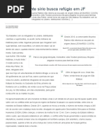 Imigrante Sírio Busca Refúgio Em JF - Tribuna de Minas