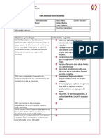 Plan Mensual Aula Recursos Lenguaje