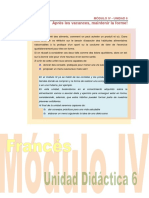 Francés - Mod IV - UD 6 R PDF