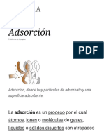 Adsorción - Wikipedia, La Enciclopedia Libre