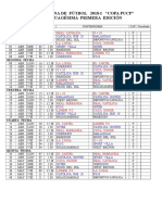 Fixture Futbol 2018 i