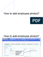 How To Add Employee Photos