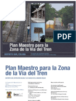 Plan Maestro Zona Via Tren