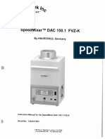 Manual SpeedMixer DAC 150.1 FVZ-K