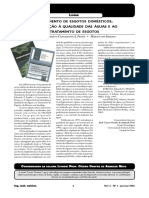Tratamento de Esgotos Domesticos Introducao A Qual PDF