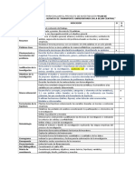 Lista de Cotejo Para Evaluar El Proyecto de Investigación