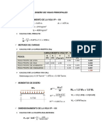 Calculo de Vigas Principales