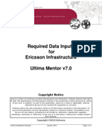 Ultima Mentor version 7 0 - Required data inputs for Ericsson.pdf