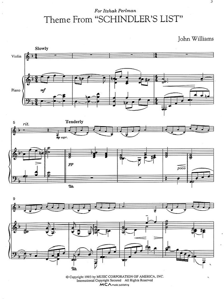 La lista de Schindlers (tema) para violin y piano .pdf