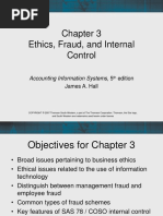 Ethics, Fraud, and Internal Control: Accounting Information Systems, 5