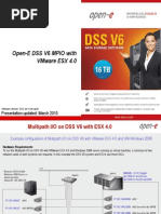 Download Open-E DSS V6 MPIO with VMware ESX 40 by Open-E SN37992492 doc pdf