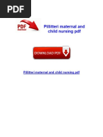 Pillitteri Maternal and Child Nursing PDF