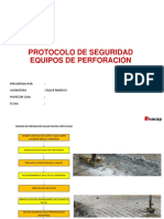 Protocolos de Seguridad Equipos Perforacion