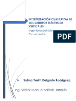 Interpretación Cualitativa de Los Sondeos Eléctricos Verticales