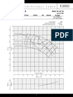 Centrifugal Pump Performance Curve B1-1/2T_M Model 8888