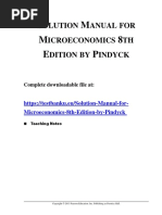 Solution Manual For Microeconomics 8th Edition by Pindyck