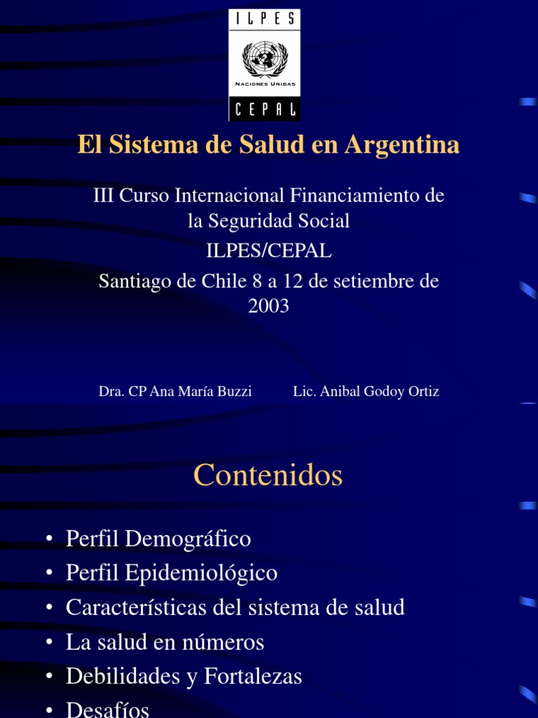Sistema de Salud en Argentina: Análisis y Desafíos | PDF | Sistema de ...