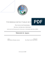 Material de Apoyo - Primer Examen Parcial