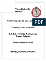 Investigacion Memoria