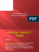 Makalah Bahasa Inggris Present Perfect Vs Simple Past