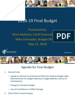 WCSD Final Budget